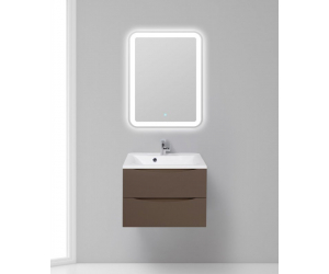 Тумба под раковину BelBagno Marino MARINO-650-2C-SO-CTO-P, 65 х 45 х 55 см, Cioccolato Opaco - коричневый матовый
