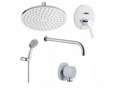 Душевая система Vitra Solid S A49264EXP, хром