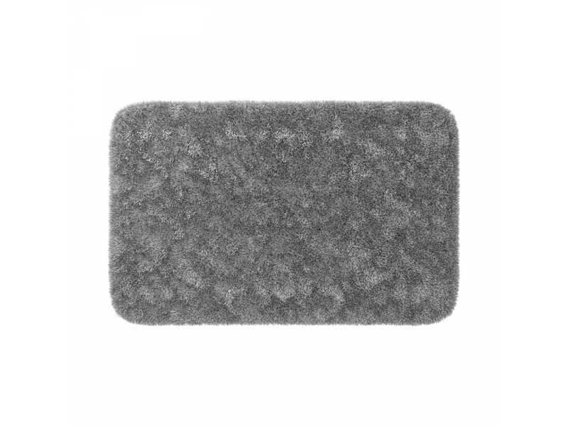 Купить Коврик WasserKraft Kammel напольный, цвет - серый, 90 х 57 см, BM-8312 Silver