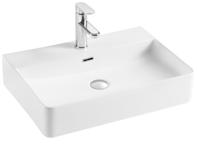 Купить Раковина Aquatek 60 х 42 см, накладная, белая, AQ3241-00