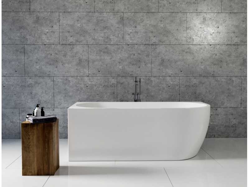 Купить Ванна акриловая Aquanet Family Elegant A 180 x 80 см, левая, белый матовый, 260054