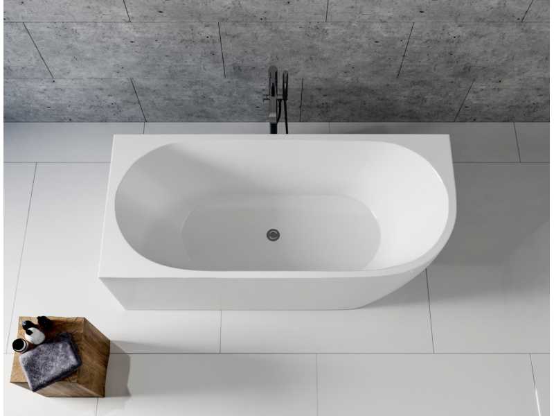Купить Ванна акриловая Aquanet Family Elegant A 180 x 80 см, левая, белый матовый, 260054