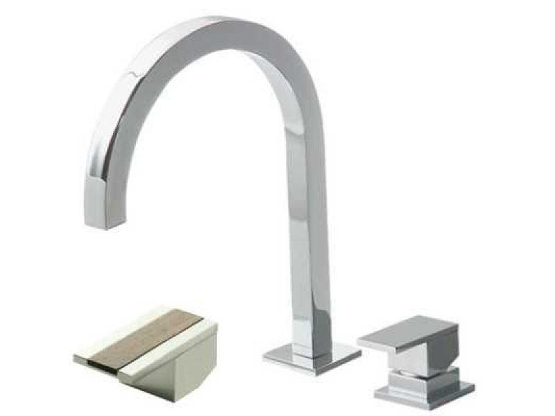 Купить Смеситель Bandini Ice Cube 7507200002LT для раковины, хром/ручка тик