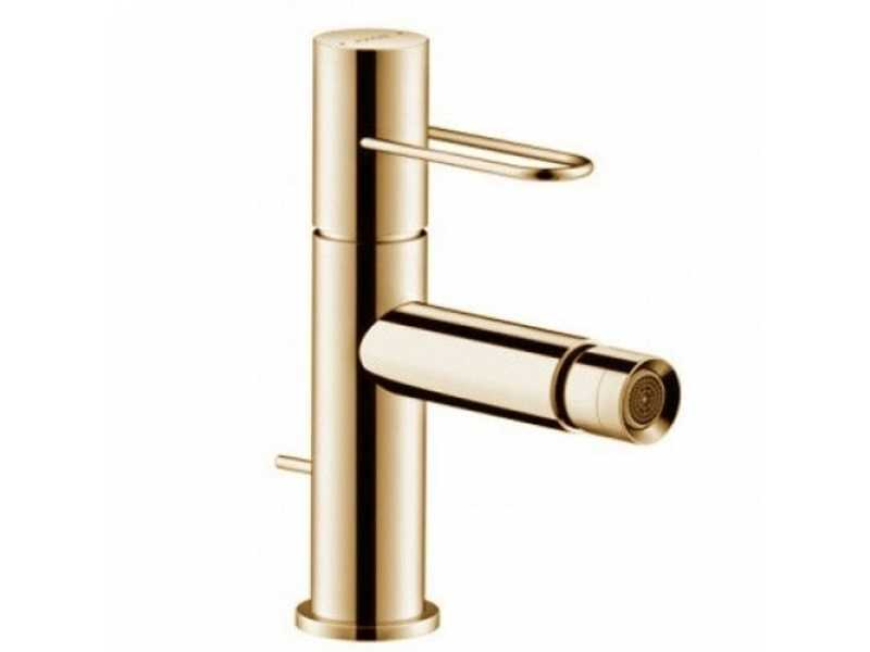 Купить Смеситель для биде Axor Uno 38211930 с донным клапаном, латунь