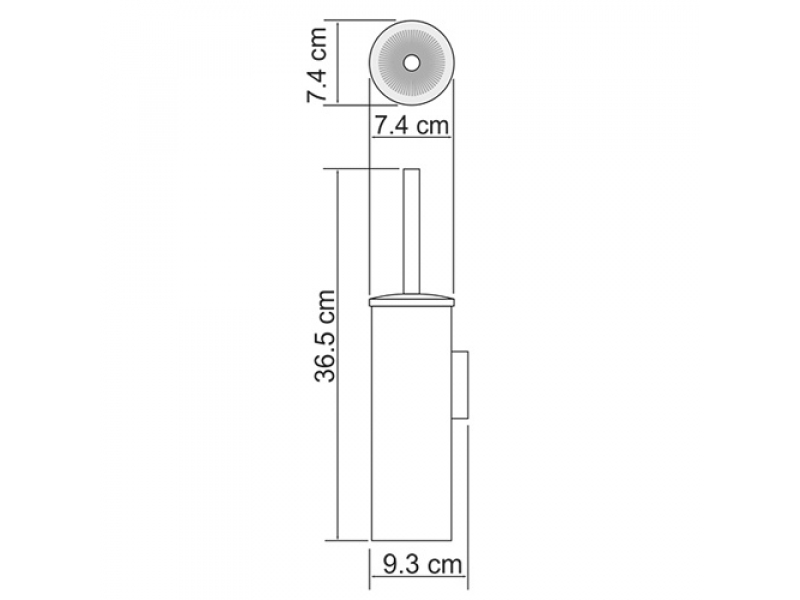 Купить Ершик подвесной WasserKRAFT 1087