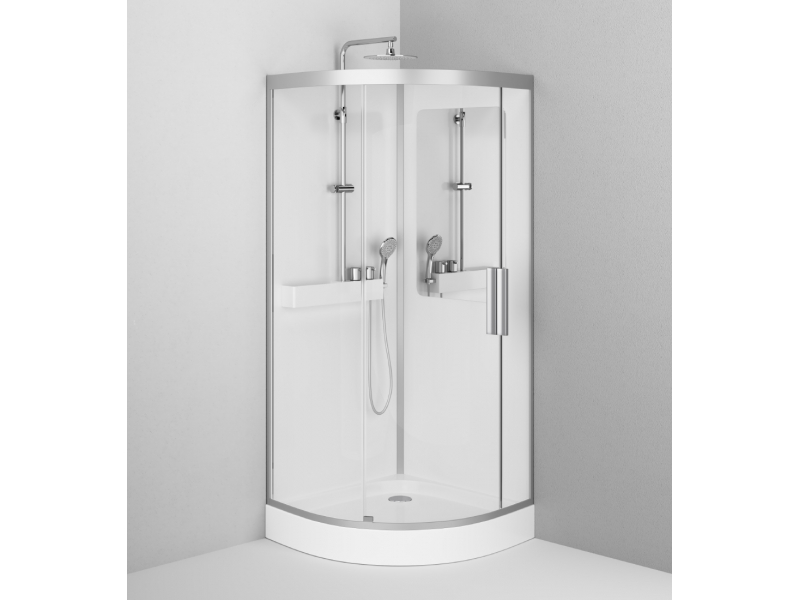 Купить Душевая кабина Am.Pm Like w80c-016-090mta 90 x 90 см, без гидромассажа