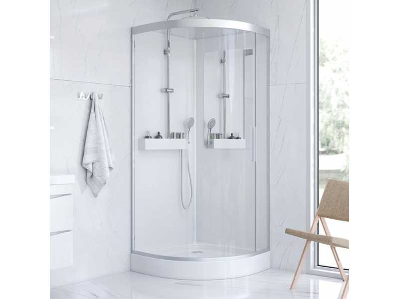 Купить Душевая кабина Am.Pm Like w80c-016-090mta 90 x 90 см, без гидромассажа