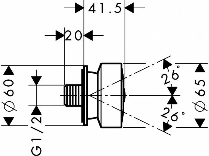 Купить Форсунка боковая Axor (28469000)