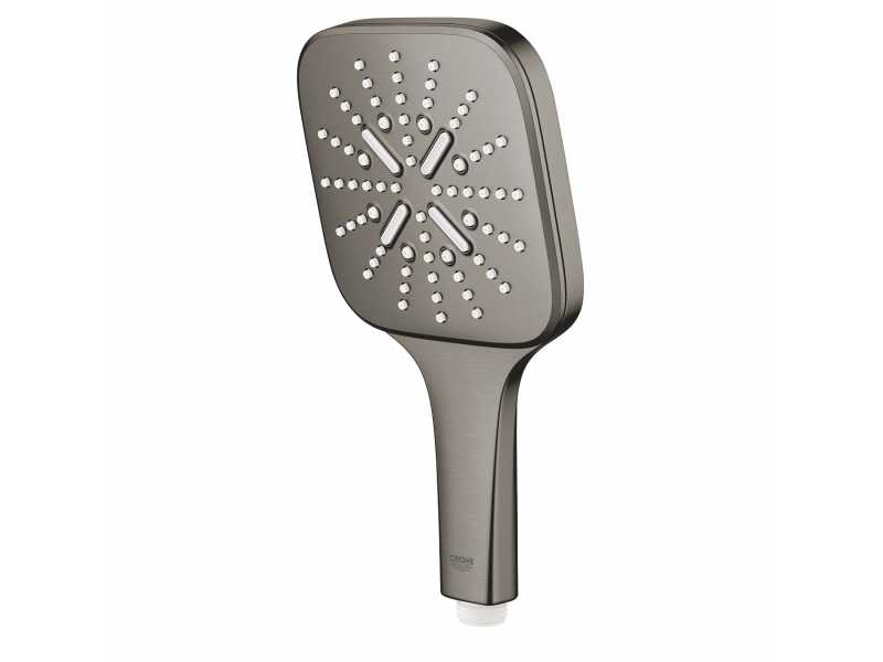 Купить Ручной душ Grohe Rainshower SmartActive 130 Cube, 26582AL0, темный графит матовый