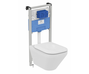 Инсталляция Ideal Standard Prosys Frame 120 M с унитазом Tonic II Rimless K316501, сиденье микролифт, комплект, K316701PT15