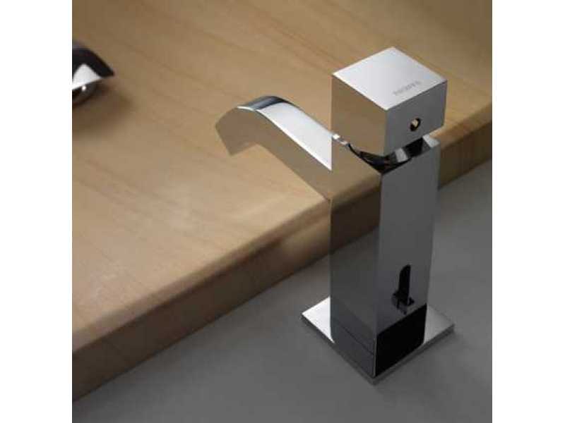 Купить Смеситель Bandini Ice Cube 750120PN01LW для раковины, никель/ручка венге