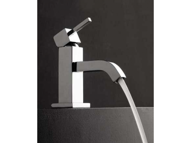Купить Смеситель Bandini Ice Cube 750120PN01LW для раковины, никель/ручка венге