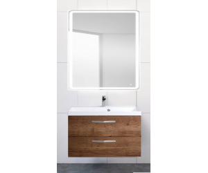 Тумба под раковину BelBagno Aurora AURORA-800-2C-SO-RT подвесная (2 ящ.)