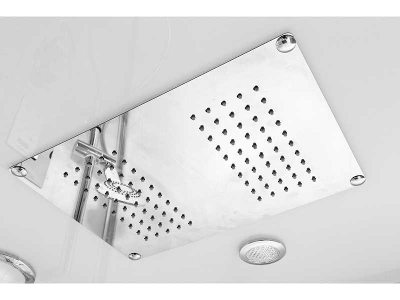 Купить Душевая кабина Deto Z Z120 Kerava 120 x 90 x 220 см с гидромассажем и паром, хром
