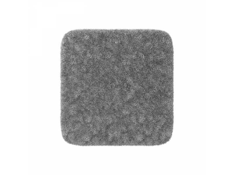 Купить Коврик WasserKraft Kammel напольный, цвет - серый, 55 х 57 см, BM-8342 Silver