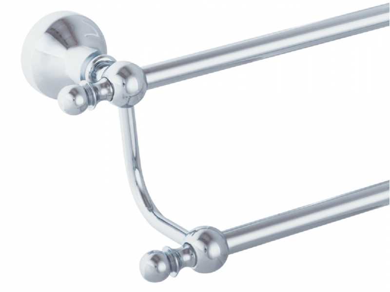 Купить Полотенцедержатель двойной Veragio Gialetta VR.GIL-6422.CR, 45 см, хром