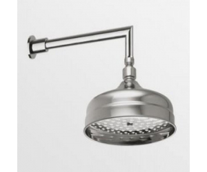 Душ верхний Margaroli Luxe 206, 206CR, 20х20 см, 1 режим струи, без держателя, хром (L206CR)