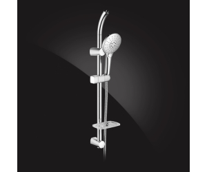 Душевой гарнитур и верхний душ Elghansa SHOWER RAIL SB-84S 800 мм, хром