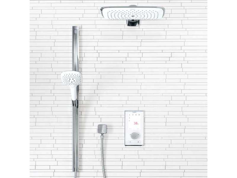 Купить Душевой гарнитур Hansgrohe PuraVida 27853400, 90 см, белый/хром