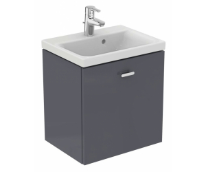 Тумба под раковину Ideal Standard Connect Space 50 см, подвесная, серый глянцевый, E0312KR