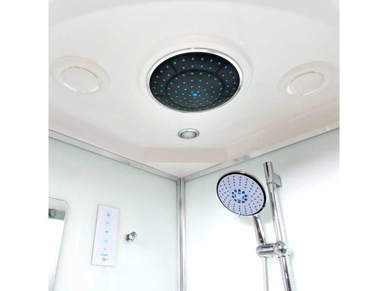 Купить Душевая кабина Deto D D80S+ эл. 80 x 80 см, с крышей и электрикой