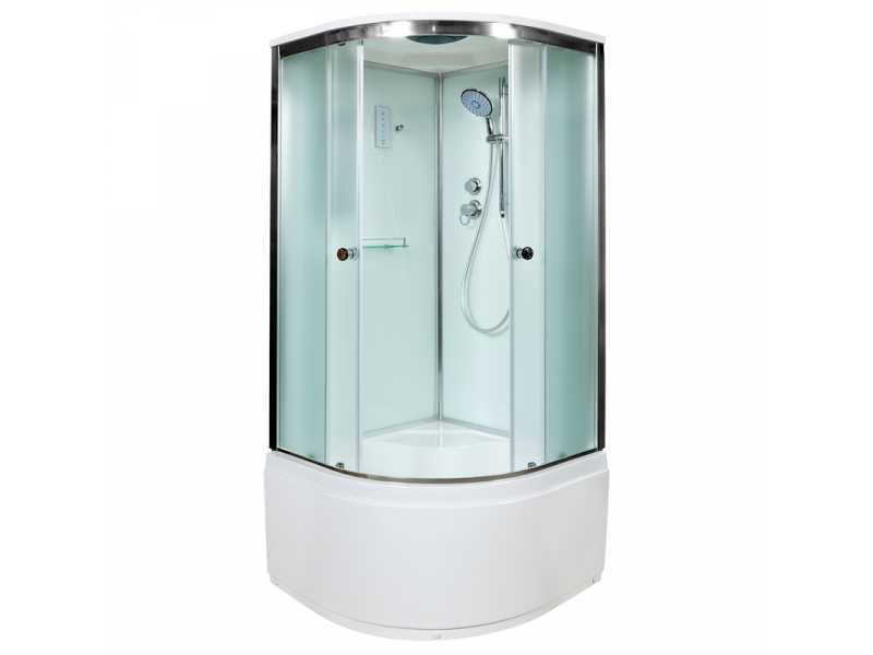 Купить Душевая кабина Deto D D80S+ эл. 80 x 80 см, с крышей и электрикой