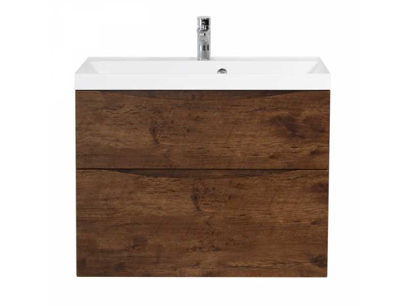 Купить Тумба под раковину BelBagno Marino 60 см, Rovere Moro - коричневый дуб, MARINO-H60-600-2C-SO-RW-P