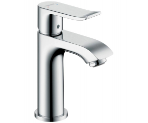 Смеситель Hansgrohe Metris 31088000 для раковины, со сливным гарнитуром