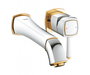 Смеситель Grohe Grandera 19930IG0 для раковины, хром/золото