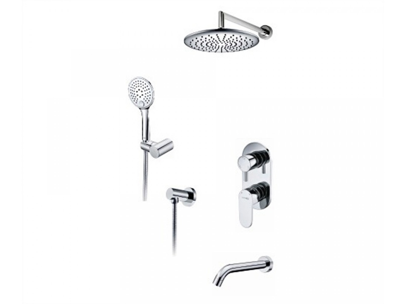 Купить Душевая система WasserKRAFT A175819, скрытый монтаж, хром
