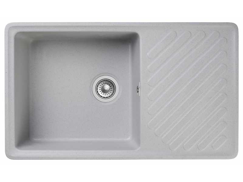 Купить Кухонная мойка GranFest Quarz Z 53, 85.1 x 47.9 см, серый