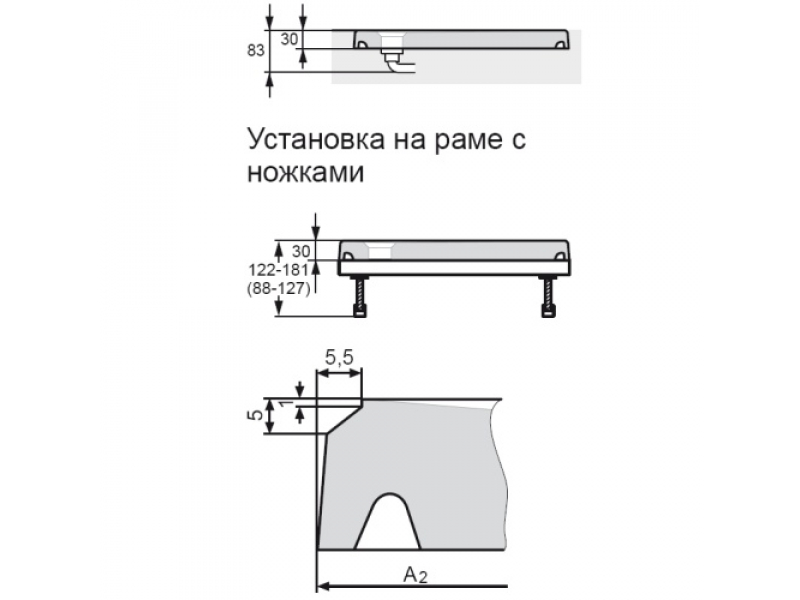 Купить Поддон душевой Huppe Easy Step 90 x 90 см, 215021.055