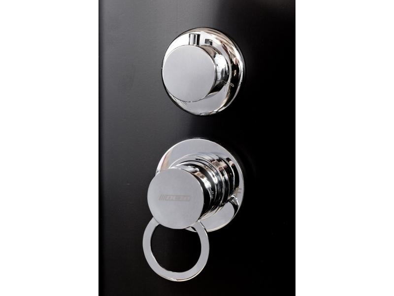 Купить Душевая кабина Deto BМ4510 N без крыши, с LED-подсветкой и с гидромассажмем