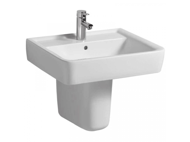 Купить Раковина Geberit Renova Plan, 60х48, белая, 222260000