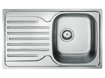 Мойка Franke POLAR PXT 611‑78, 101.0258.331, установка сверху, оборачиваемая, нержавеющая сталь, микродекор, 78*49 см