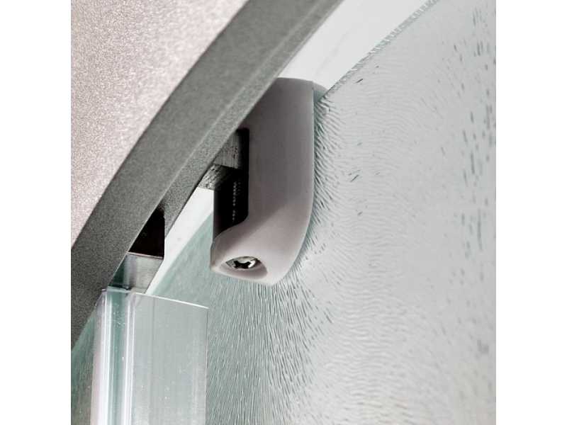 Купить Душевая кабина Deto L 980 80 x 80 см, с крышей, с электрикой