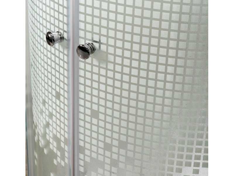 Купить Душевая кабина Deto L 980 80 x 80 см, с крышей, с электрикой