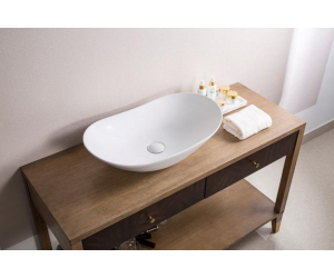 Раковина BelBagno BB1404 накладная 60 х 36 х 15 см, белая