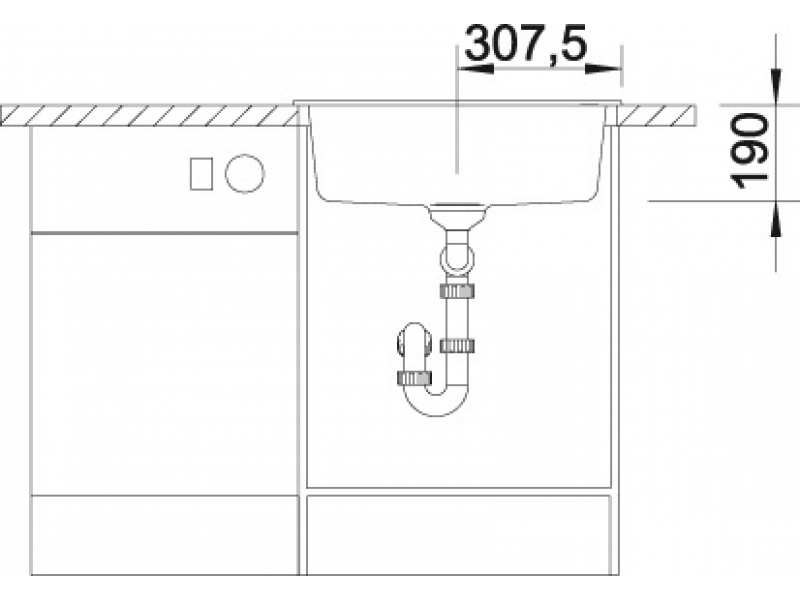 Купить Кухонная мойка Blanco Dalago 6 514199, белый