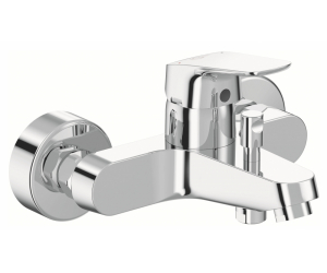 Смеситель Ideal Standard Ceraflex настенный для ванны и душа, хром, B1721AA