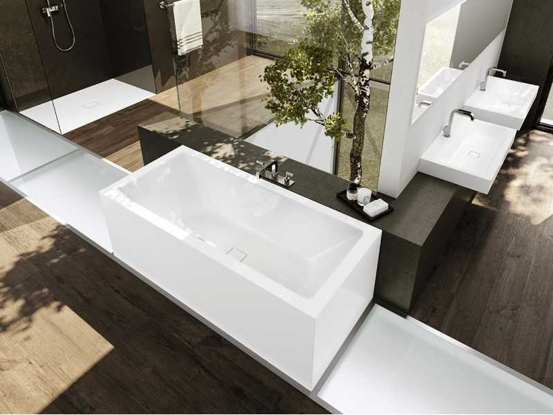 Купить Стальная ванна Kaldewei Conoduo мод. 735, 200 х 100 х 43 см, easy-clean, 2353.0001.3001
