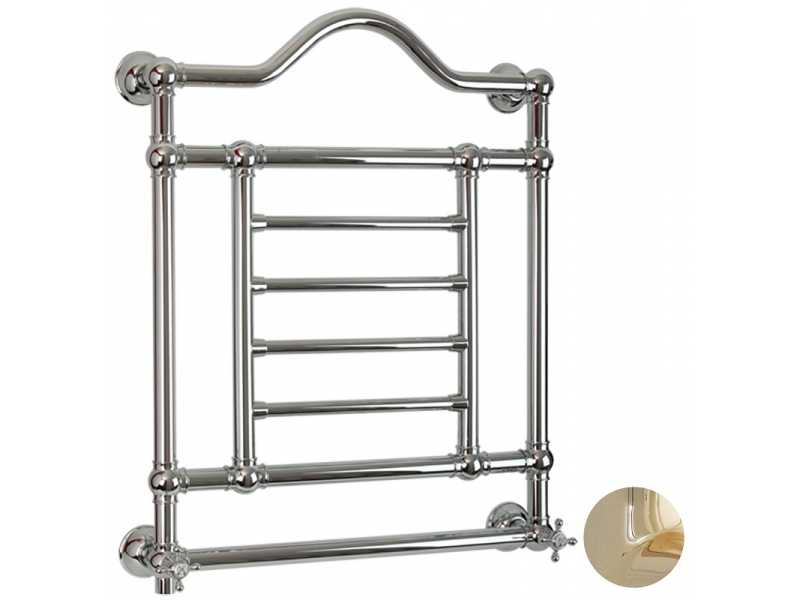 Купить Полотенцесушитель Migliore Edward ML.EDW-EL.500.DO 60 x 80 см - золото, провод слева