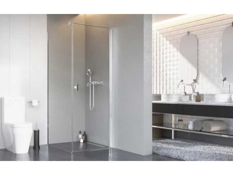 Купить Душевой уголок Radaway Nes 8 KDJ I, 100 x 90, правая дверь, стекло прозрачное, профиль хром
