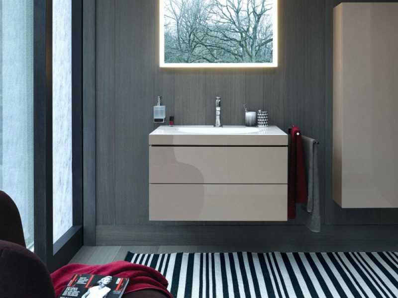 Купить Тумба с раковиной Duravit L-Cube LC 6242 2222, подвесная 102 х 48,1 см, белый глянцевый