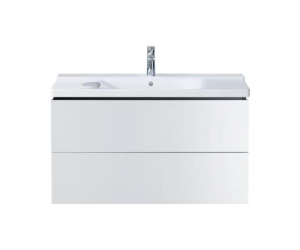 Тумба с раковиной Duravit L-Cube LC 6242 2222, подвесная 102 х 48,1 см, белый глянцевый
