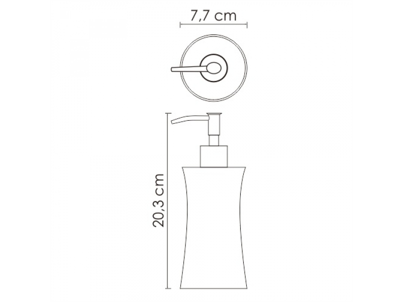 Купить Дозатор для жидкого мыла WasserKRAFT K-7699
