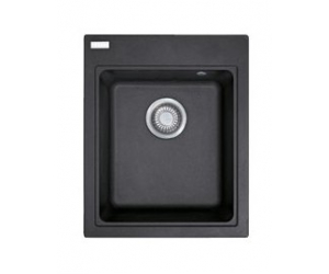 Мойка Franke MARIS MRG 610-42, 114.0198.953, гранит, установка сверху, цвет оникс, 42,5*52 см