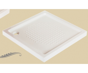 Поддон душевой Migliore 80 x 80 см, ML.PDQ-28.370.BI, керамика