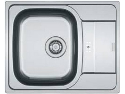 Мойка Franke POLAR PXN 614-60, 101.0192.905, установка сверху, оборачиваемая, нержавеющая сталь, матовая, 61,5*49 см