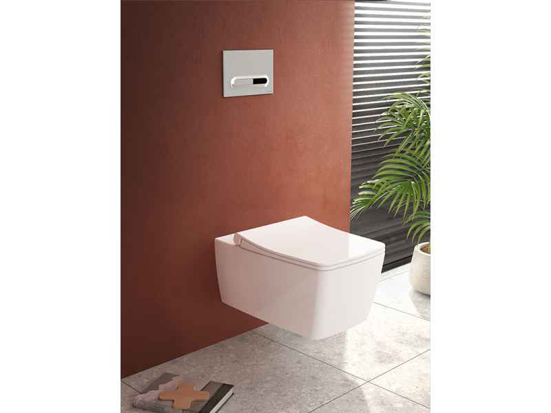 Купить Подвесной безободковый унитаз Vitra Metropole, 7672B003-0075